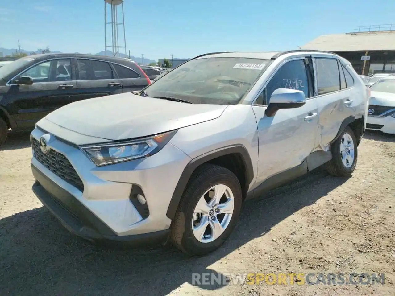 2 Photograph of a damaged car 2T3W1RFV3MW116180 TOYOTA RAV4 2021