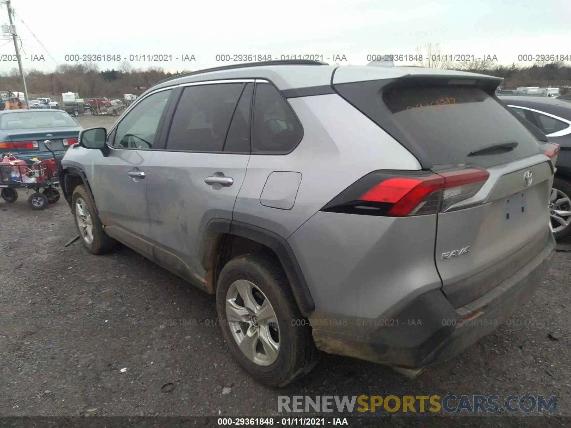 3 Photograph of a damaged car 2T3W1RFV3MW116776 TOYOTA RAV4 2021