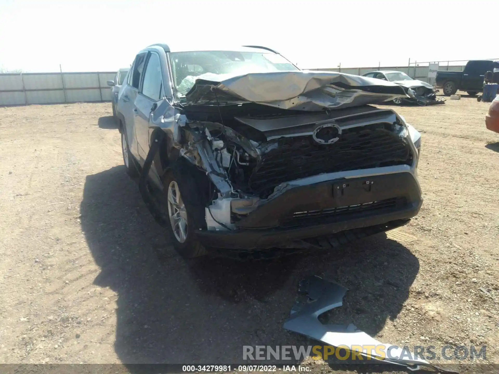 6 Photograph of a damaged car 2T3W1RFV3MW117278 TOYOTA RAV4 2021