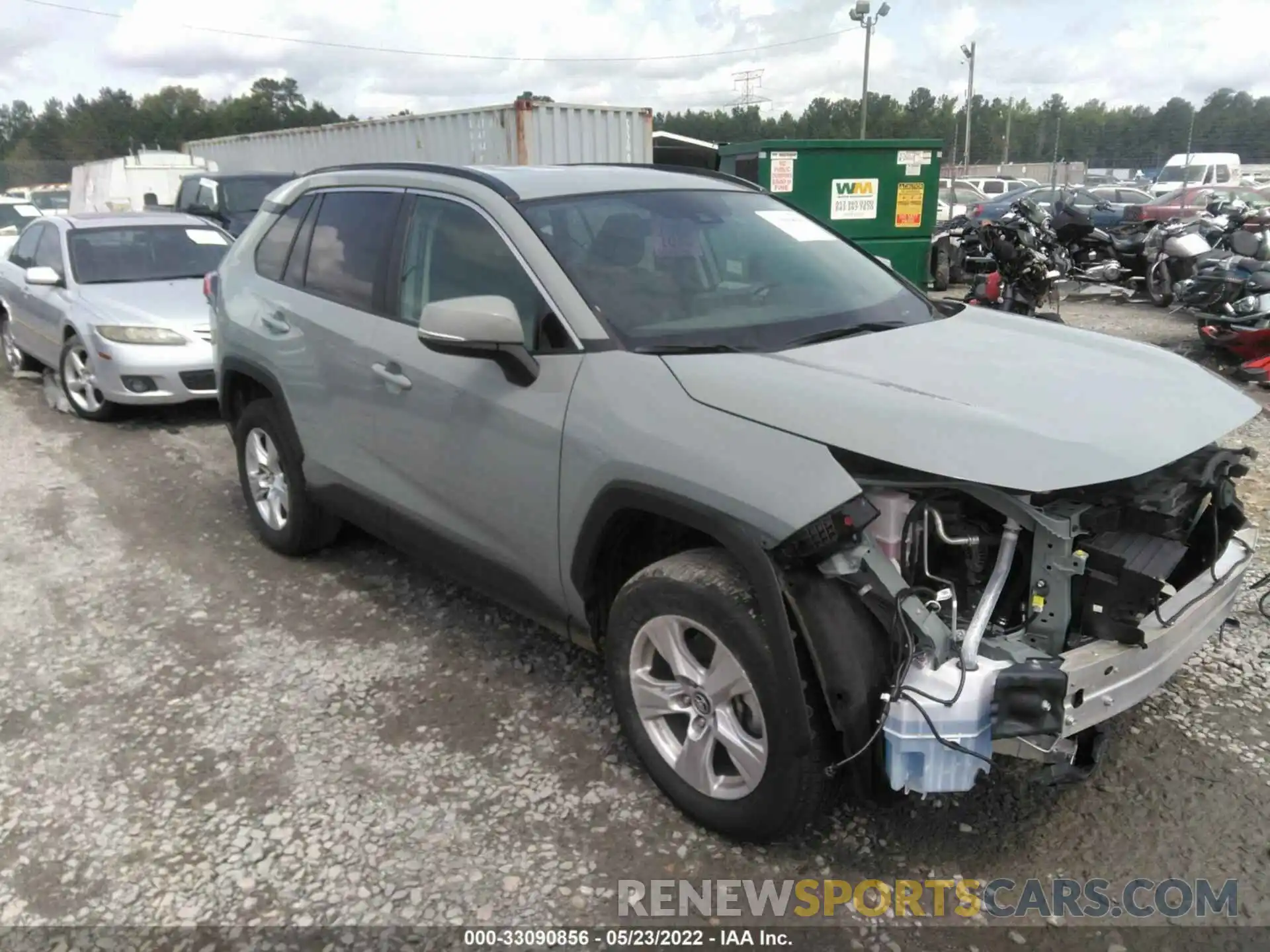 1 Photograph of a damaged car 2T3W1RFV3MW120326 TOYOTA RAV4 2021