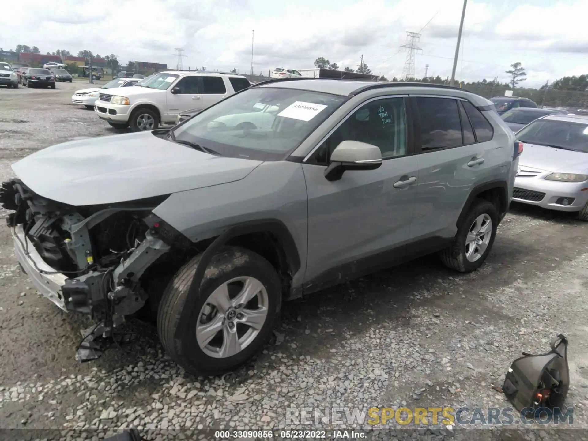 2 Photograph of a damaged car 2T3W1RFV3MW120326 TOYOTA RAV4 2021