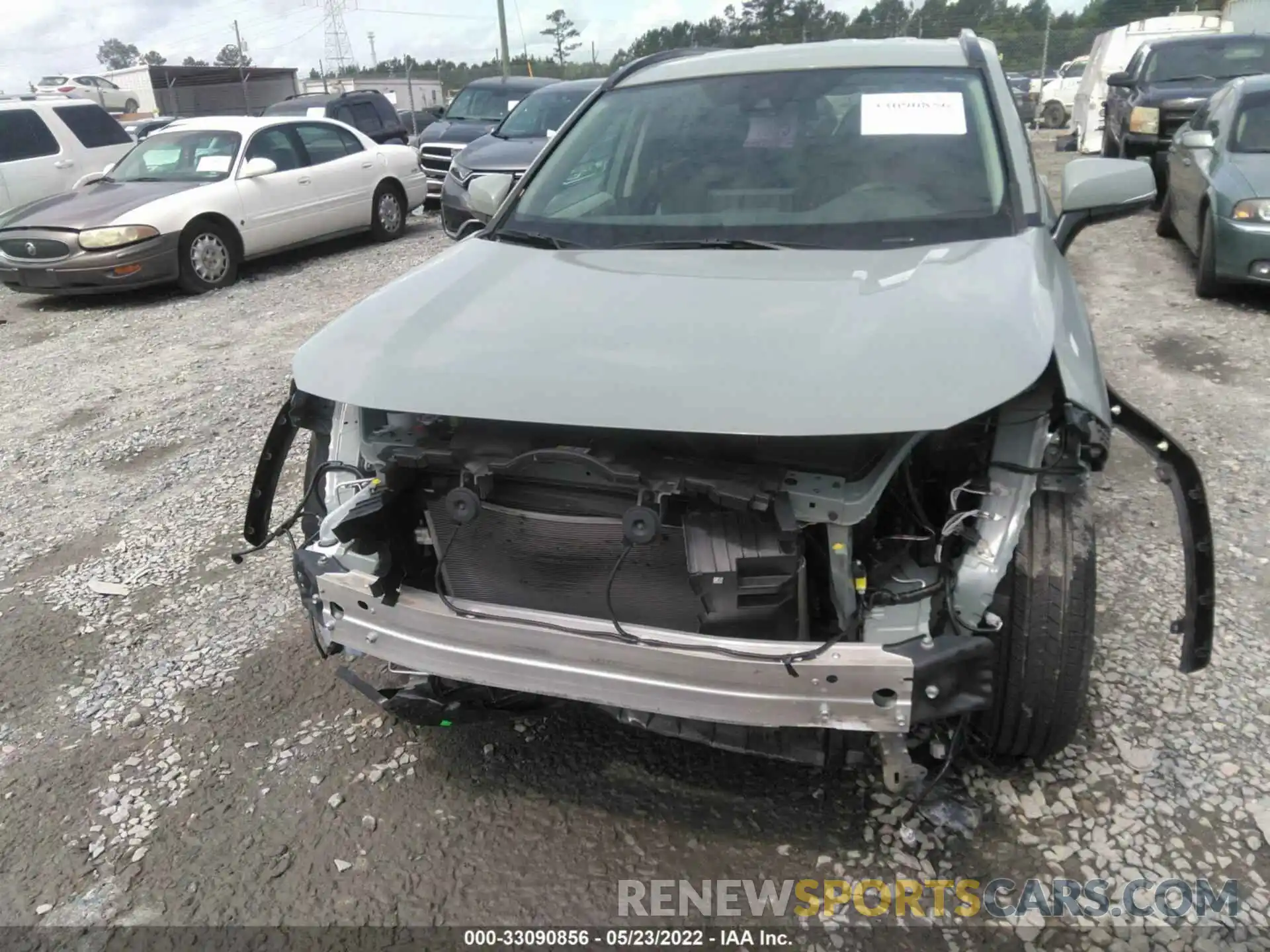 6 Photograph of a damaged car 2T3W1RFV3MW120326 TOYOTA RAV4 2021