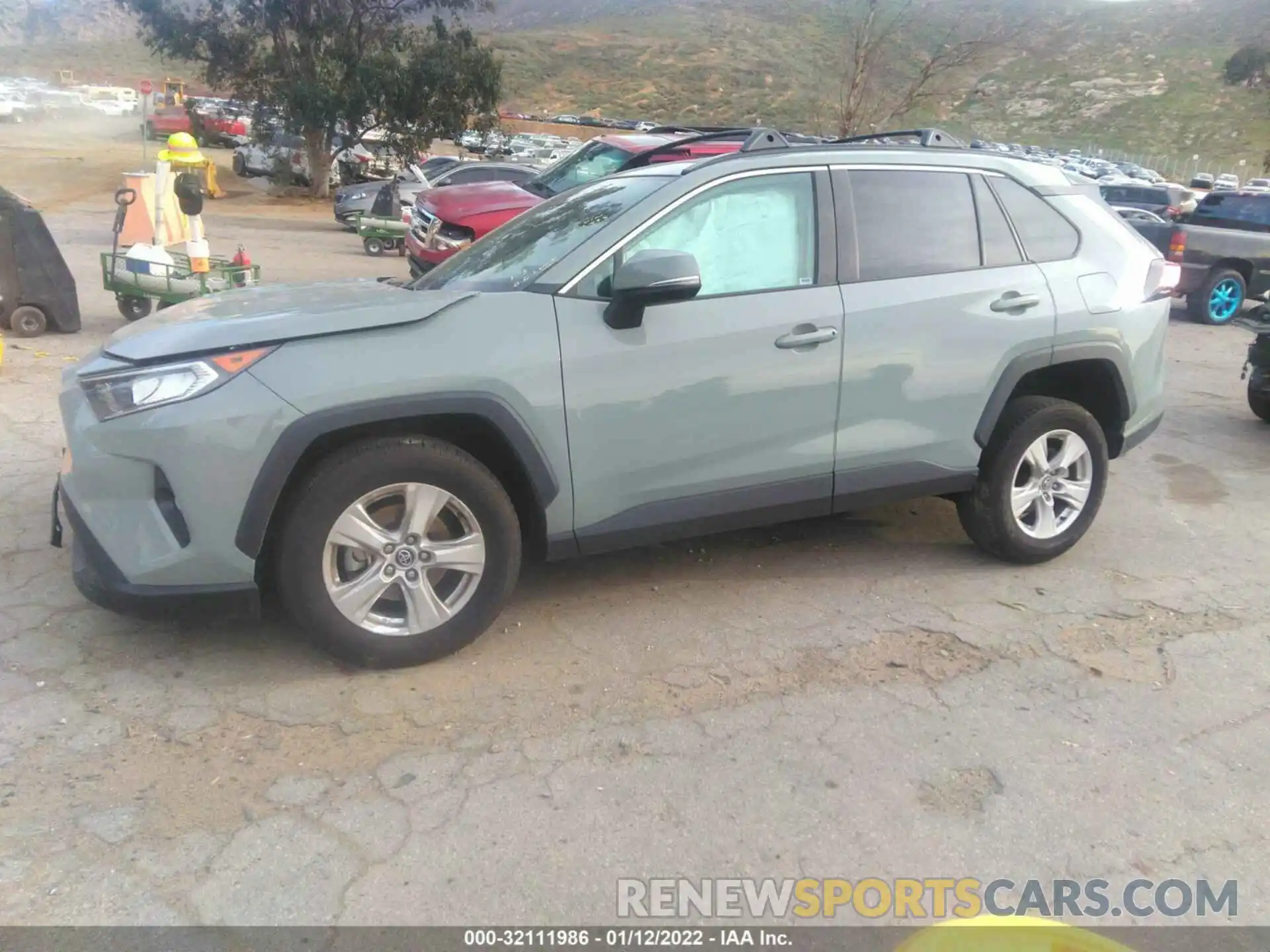 2 Photograph of a damaged car 2T3W1RFV3MW122433 TOYOTA RAV4 2021