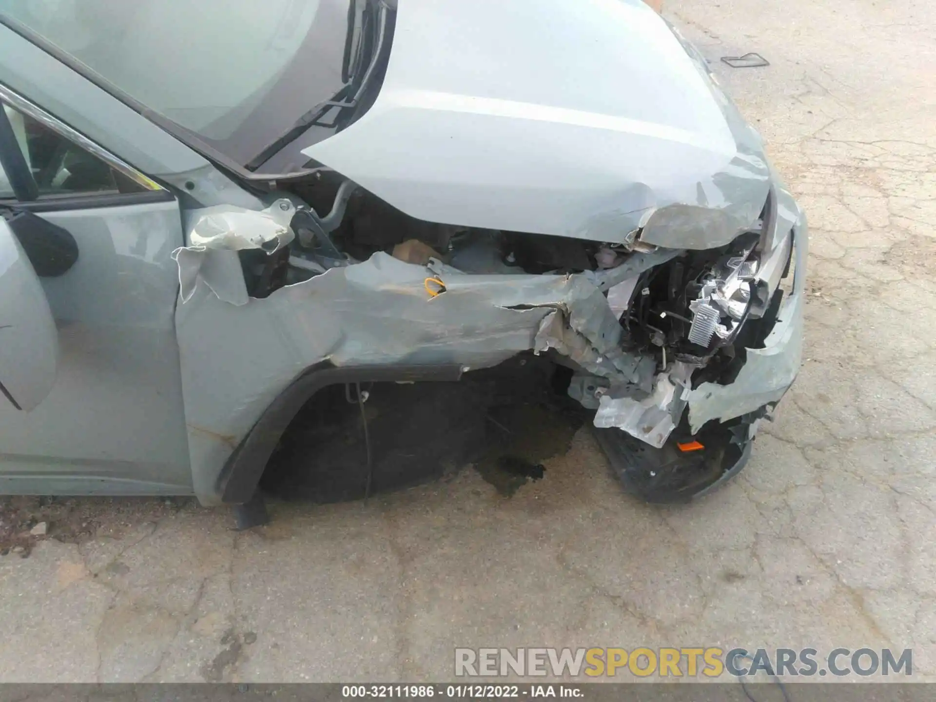 6 Photograph of a damaged car 2T3W1RFV3MW122433 TOYOTA RAV4 2021