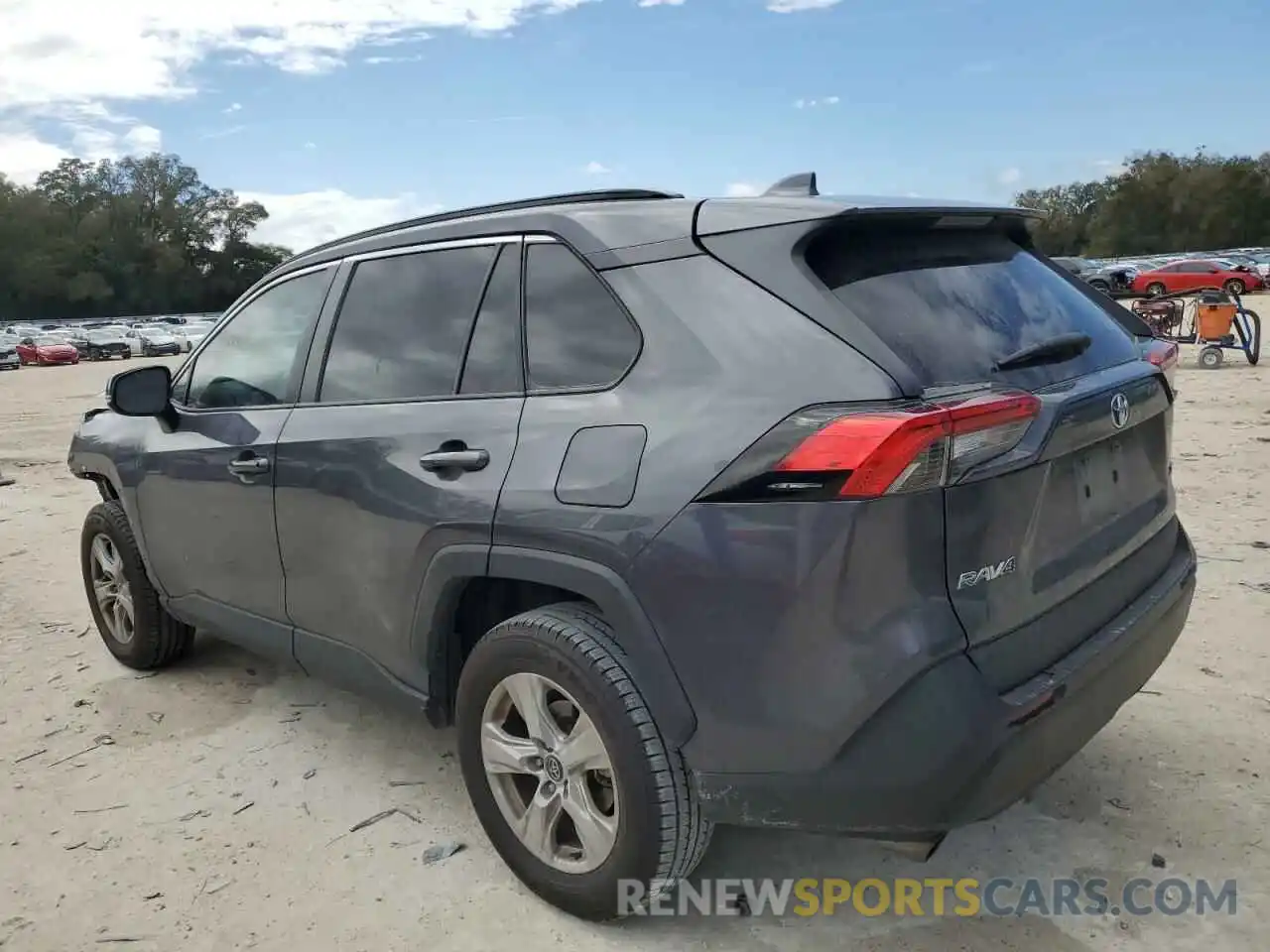 2 Photograph of a damaged car 2T3W1RFV3MW122934 TOYOTA RAV4 2021