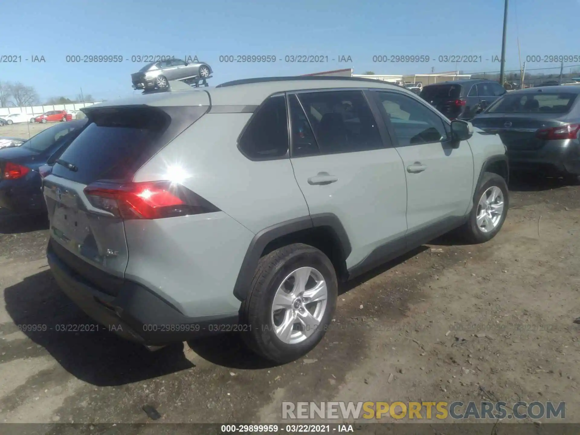 4 Photograph of a damaged car 2T3W1RFV3MW123940 TOYOTA RAV4 2021