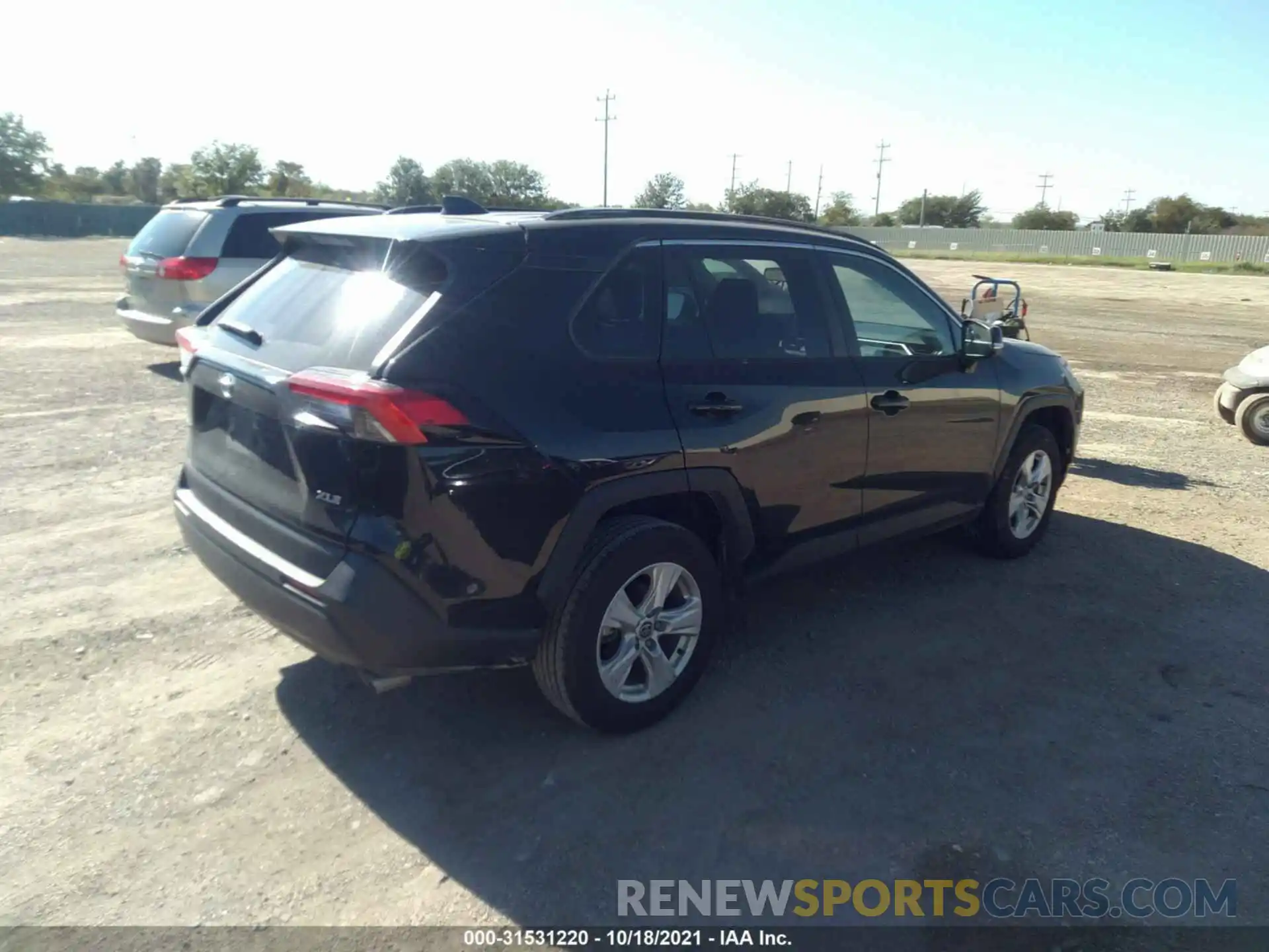 4 Photograph of a damaged car 2T3W1RFV3MW126918 TOYOTA RAV4 2021