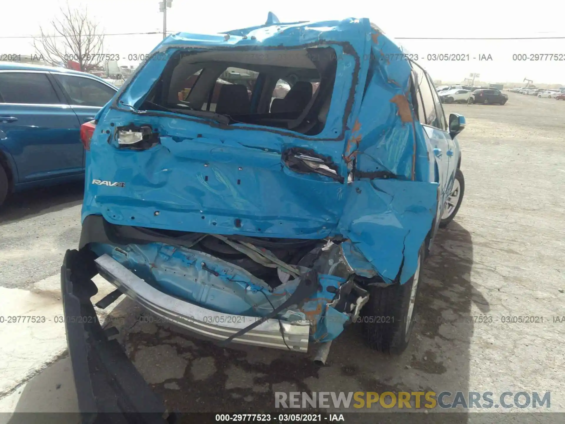 6 Photograph of a damaged car 2T3W1RFV3MW132167 TOYOTA RAV4 2021