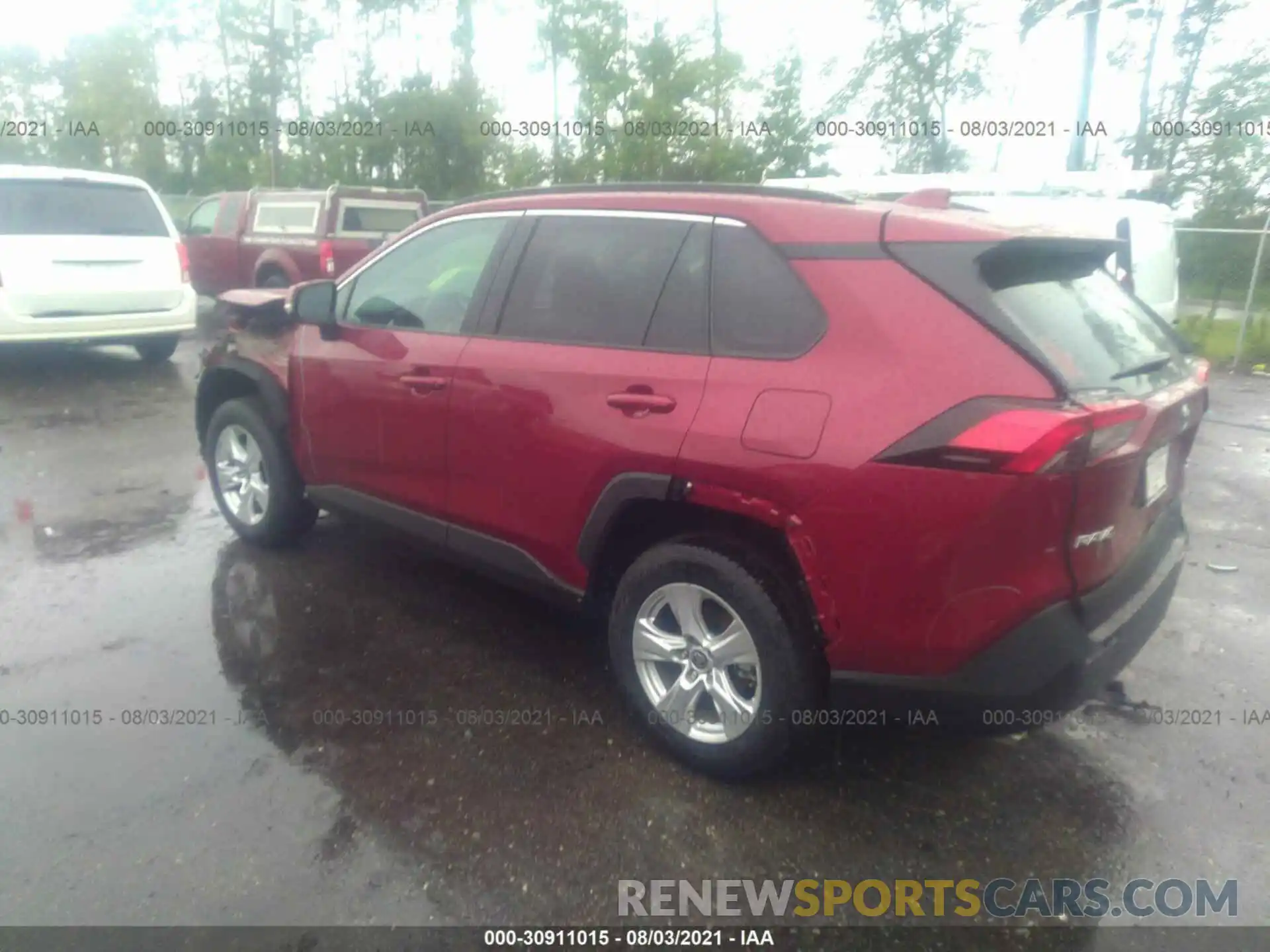 3 Photograph of a damaged car 2T3W1RFV3MW142620 TOYOTA RAV4 2021