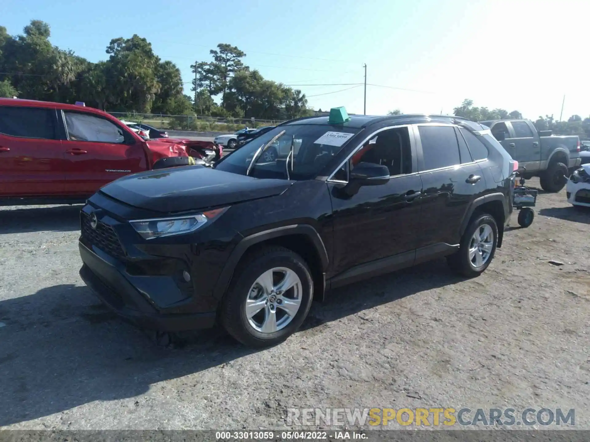 2 Photograph of a damaged car 2T3W1RFV3MW144884 TOYOTA RAV4 2021