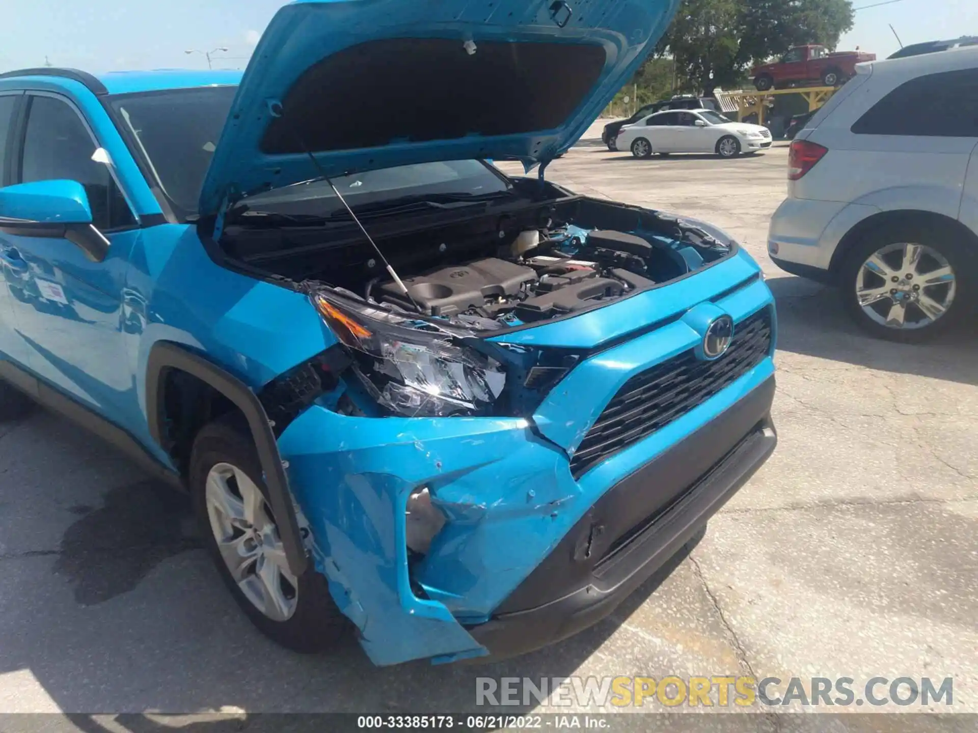 6 Photograph of a damaged car 2T3W1RFV3MW150085 TOYOTA RAV4 2021