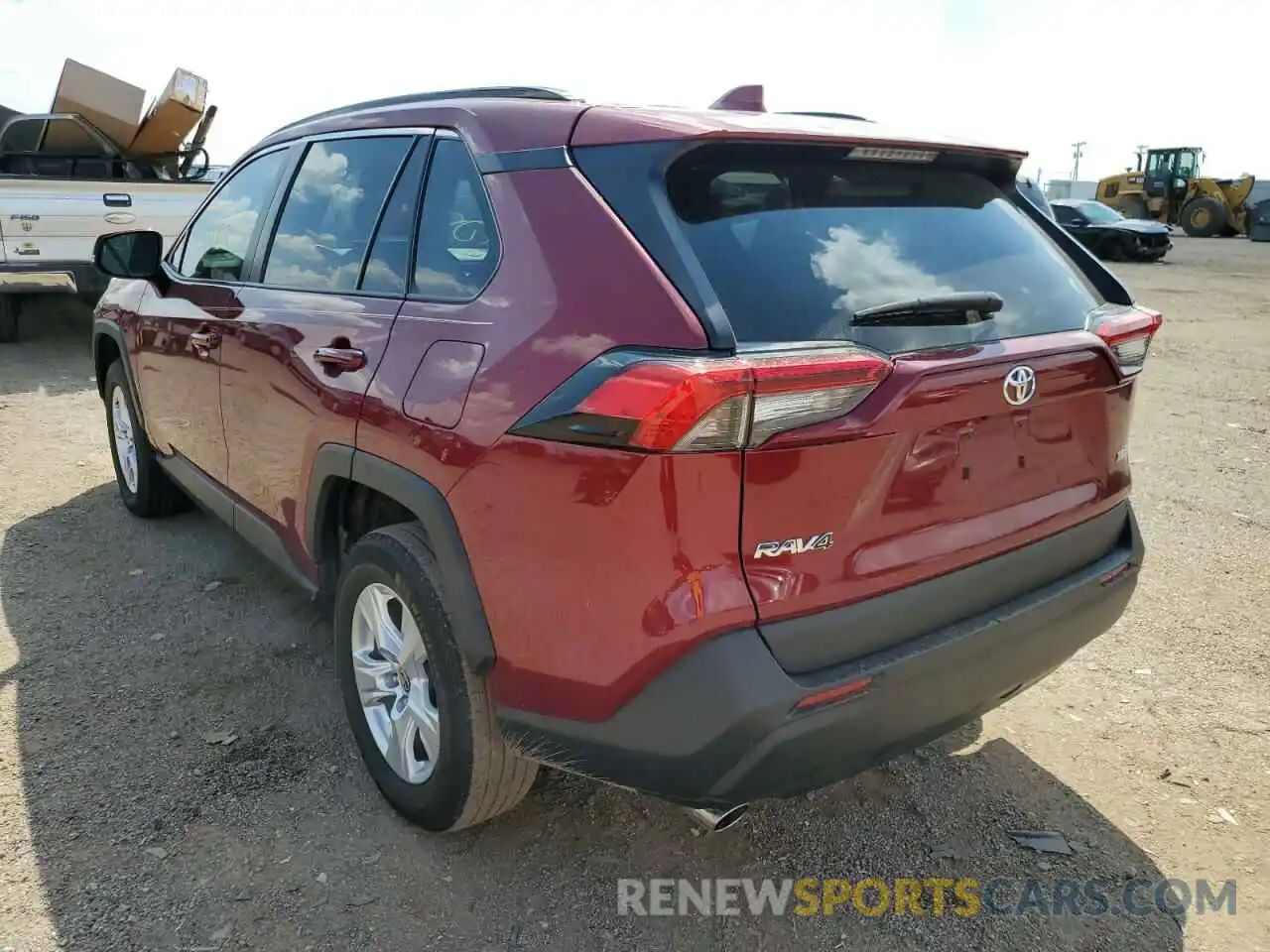 3 Photograph of a damaged car 2T3W1RFV3MW155125 TOYOTA RAV4 2021