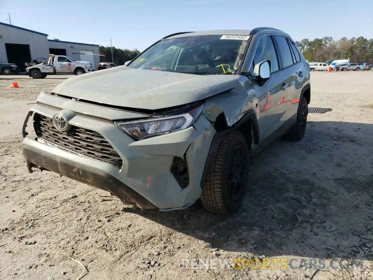 2 Фотография поврежденного автомобиля 2T3W1RFV3MW156341 TOYOTA RAV4 2021