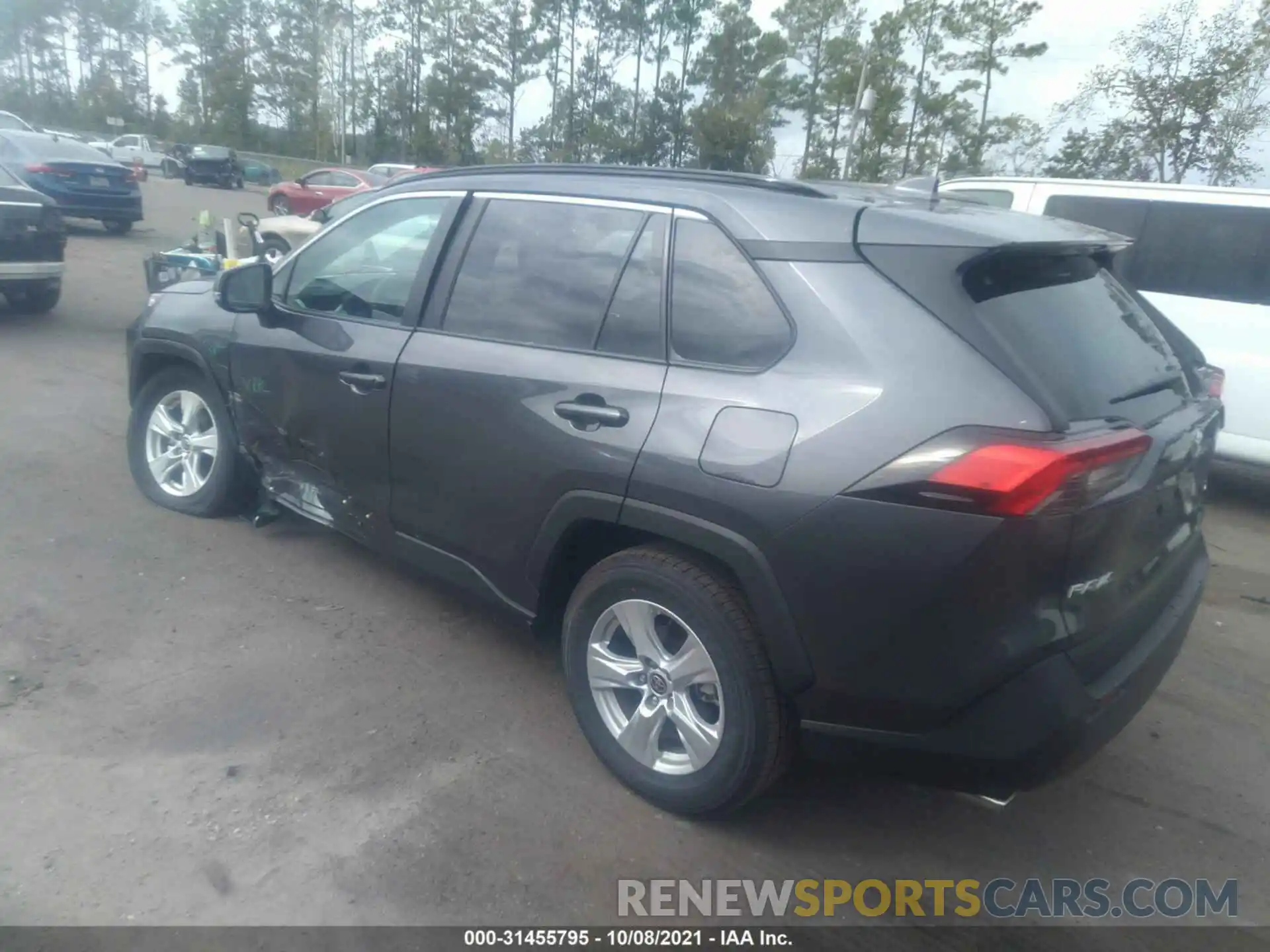 3 Photograph of a damaged car 2T3W1RFV3MW160583 TOYOTA RAV4 2021