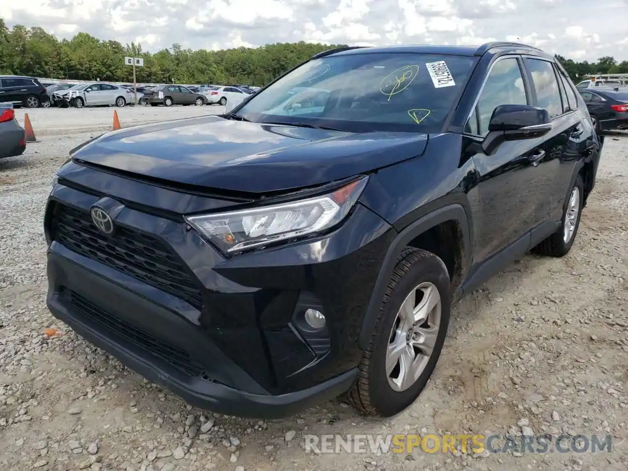 2 Photograph of a damaged car 2T3W1RFV3MW169008 TOYOTA RAV4 2021