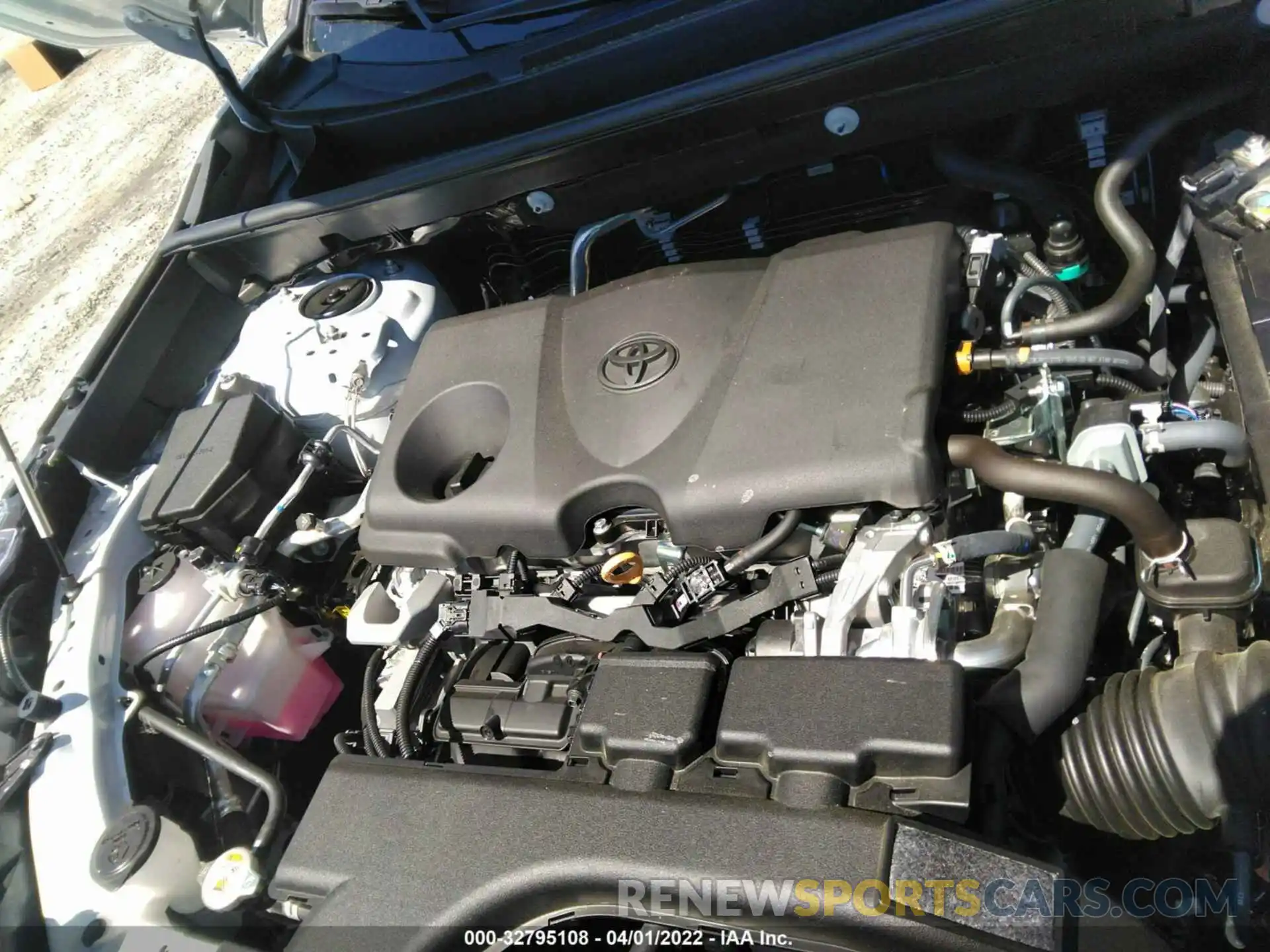 10 Фотография поврежденного автомобиля 2T3W1RFV3MW169459 TOYOTA RAV4 2021