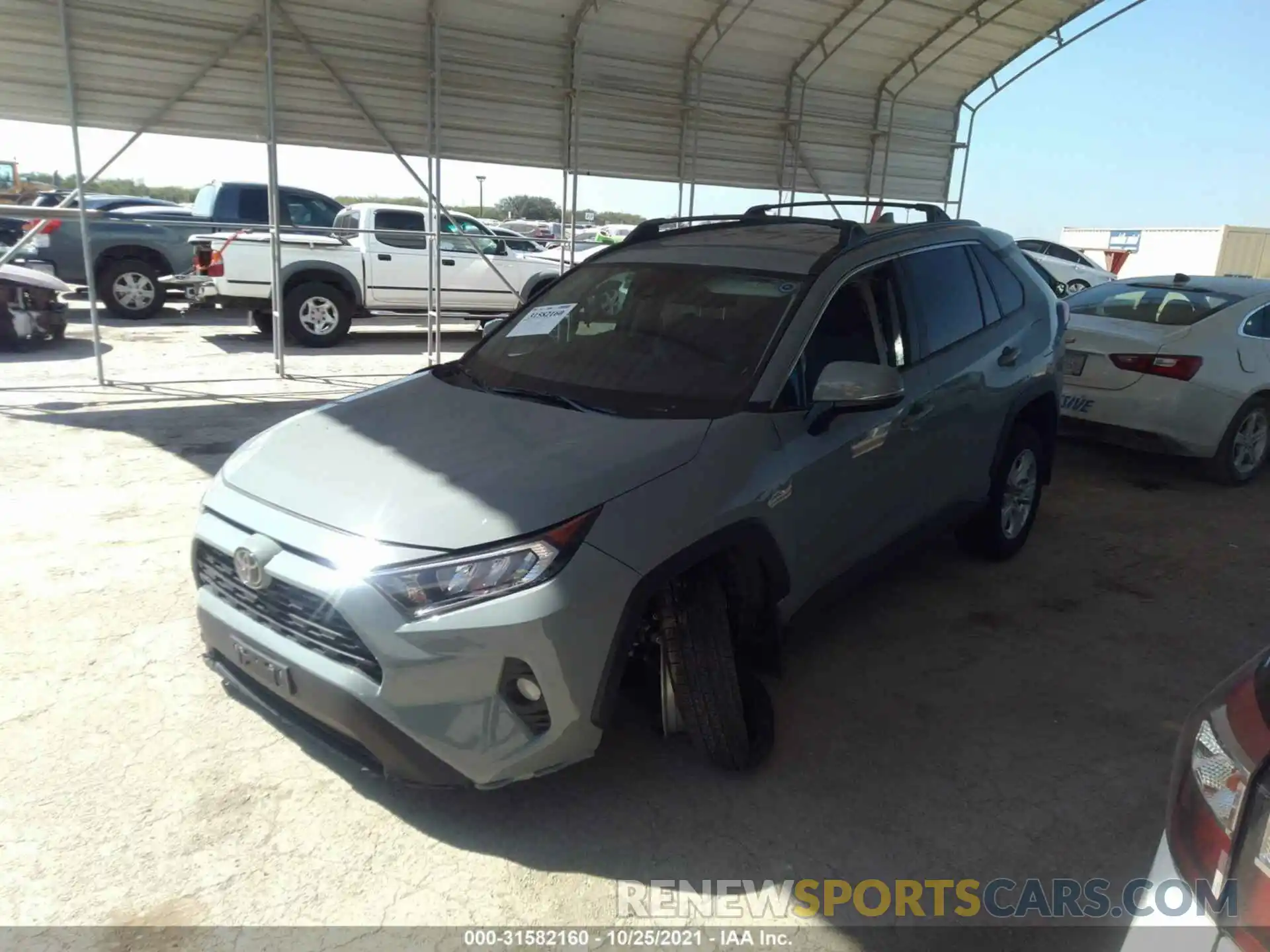 2 Photograph of a damaged car 2T3W1RFV3MW170286 TOYOTA RAV4 2021