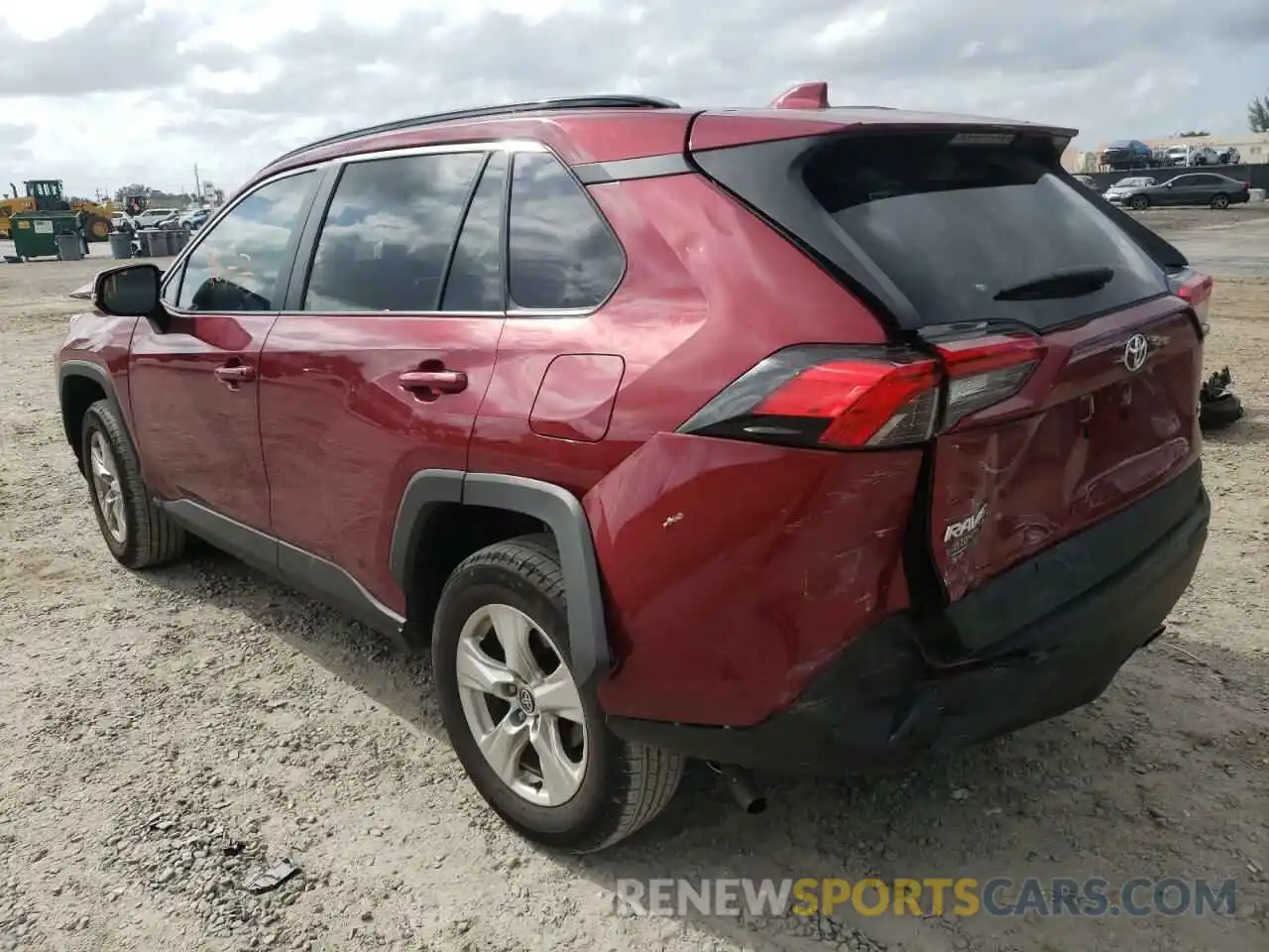 3 Photograph of a damaged car 2T3W1RFV3MW175018 TOYOTA RAV4 2021