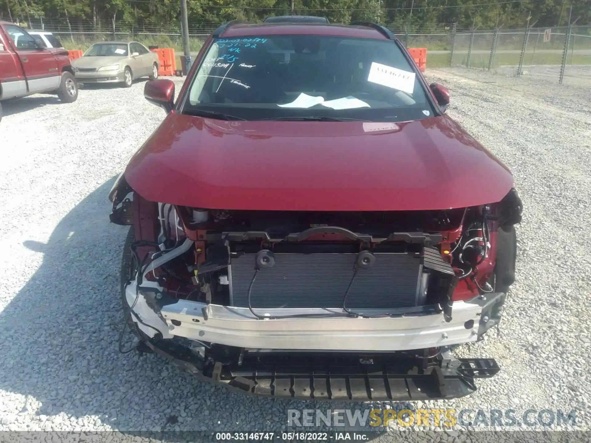 6 Photograph of a damaged car 2T3W1RFV3MW184463 TOYOTA RAV4 2021