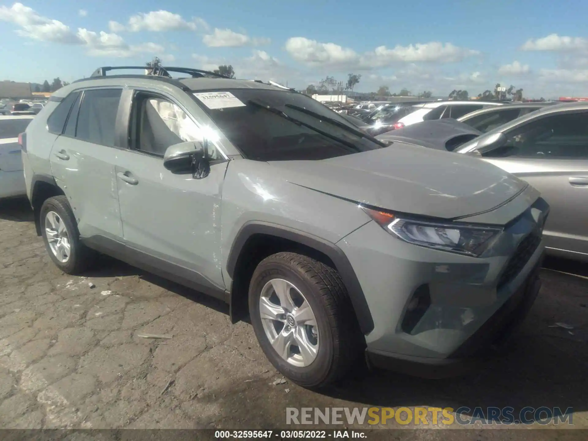 1 Фотография поврежденного автомобиля 2T3W1RFV4MC090559 TOYOTA RAV4 2021