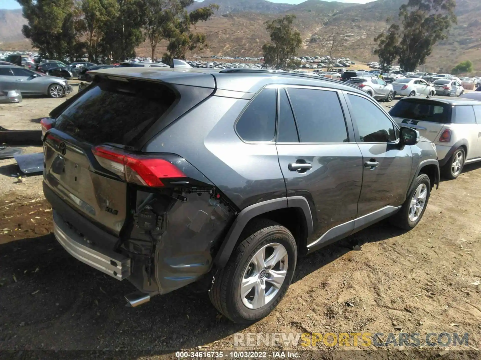 4 Photograph of a damaged car 2T3W1RFV4MC095521 TOYOTA RAV4 2021