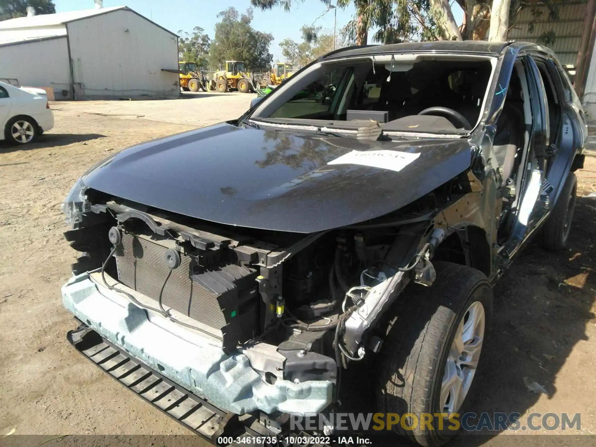 6 Photograph of a damaged car 2T3W1RFV4MC095521 TOYOTA RAV4 2021