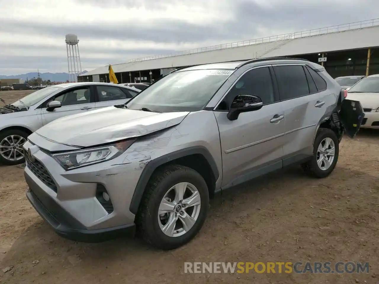 1 Photograph of a damaged car 2T3W1RFV4MC100202 TOYOTA RAV4 2021