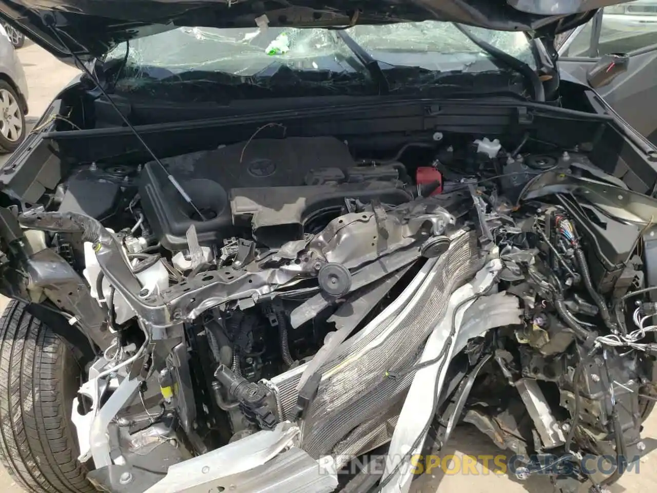 7 Фотография поврежденного автомобиля 2T3W1RFV4MC102354 TOYOTA RAV4 2021