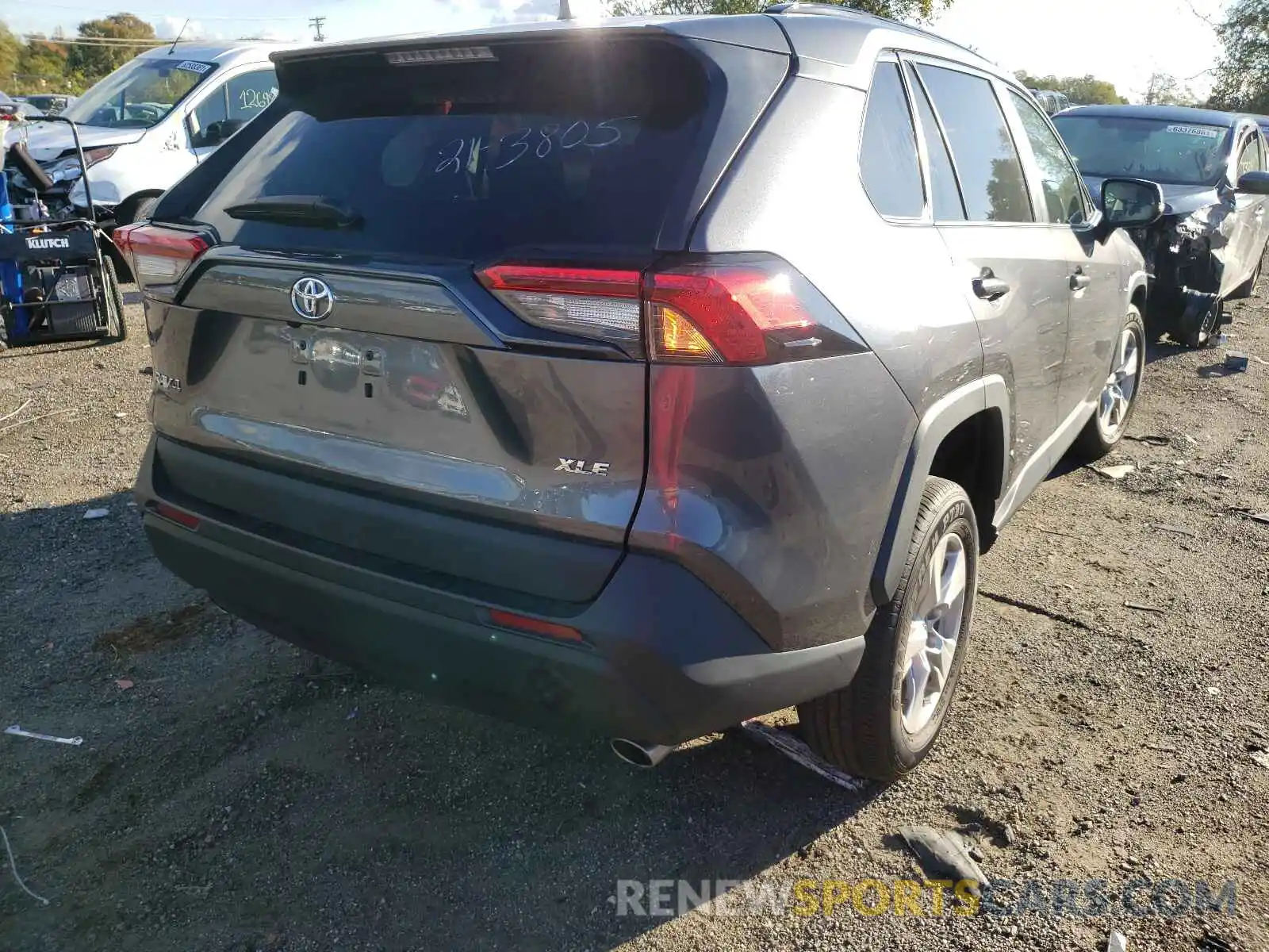 4 Photograph of a damaged car 2T3W1RFV4MC107330 TOYOTA RAV4 2021