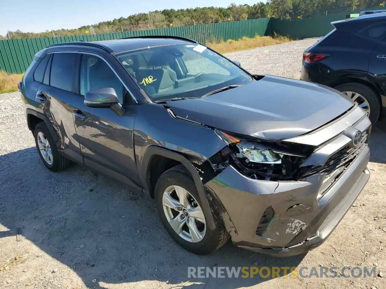 1 Photograph of a damaged car 2T3W1RFV4MC108347 TOYOTA RAV4 2021