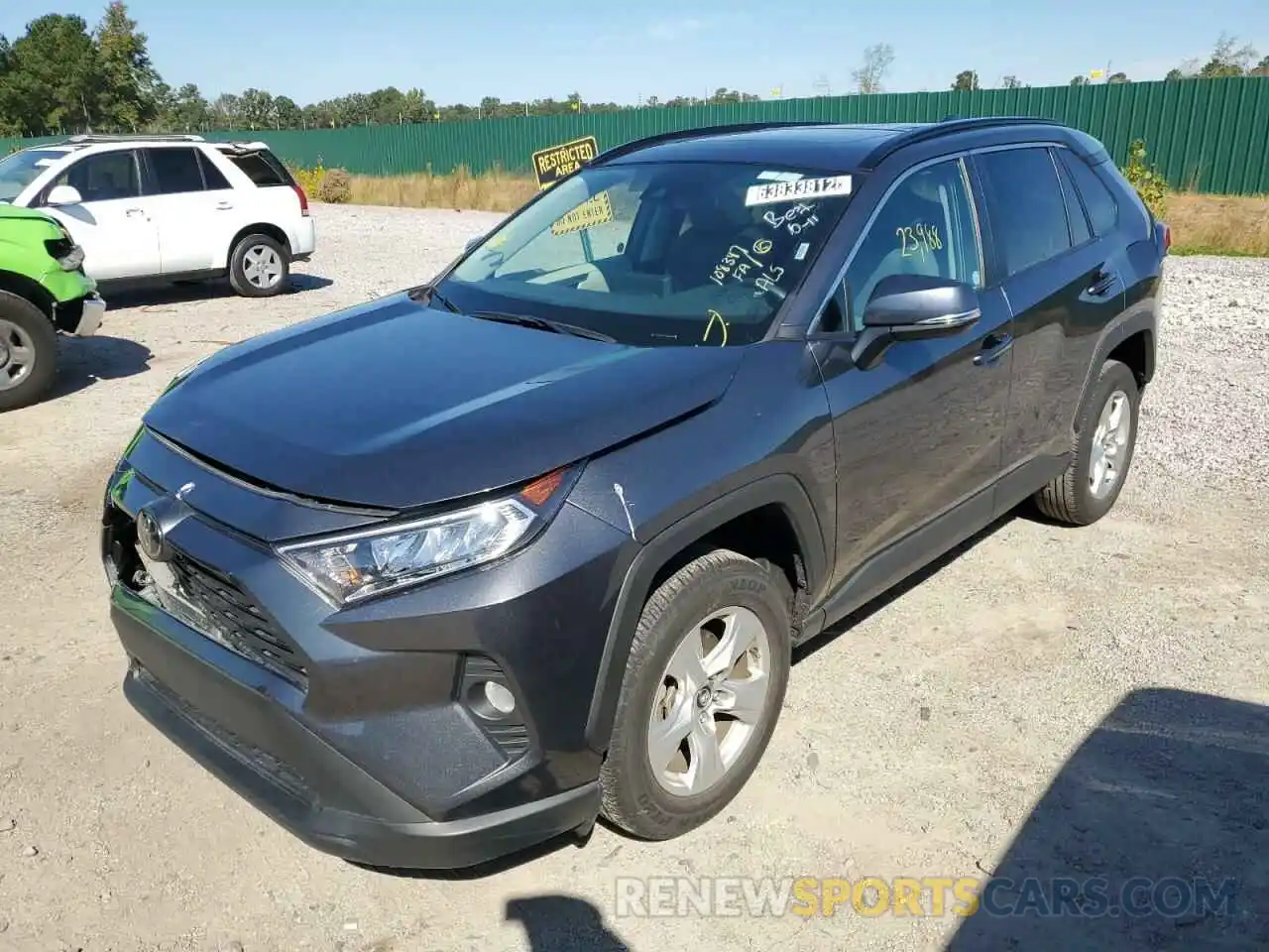 2 Photograph of a damaged car 2T3W1RFV4MC108347 TOYOTA RAV4 2021