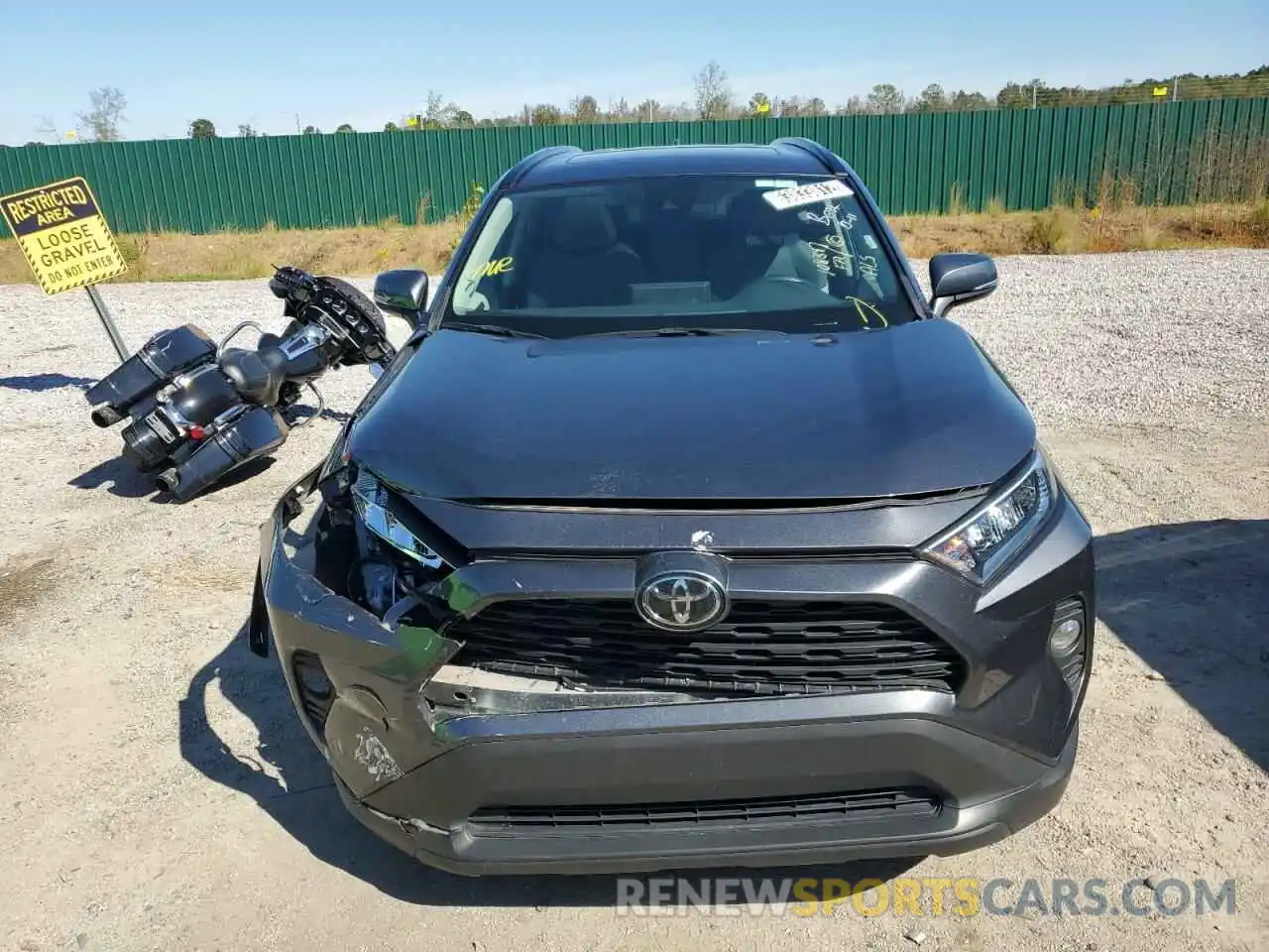 9 Photograph of a damaged car 2T3W1RFV4MC108347 TOYOTA RAV4 2021