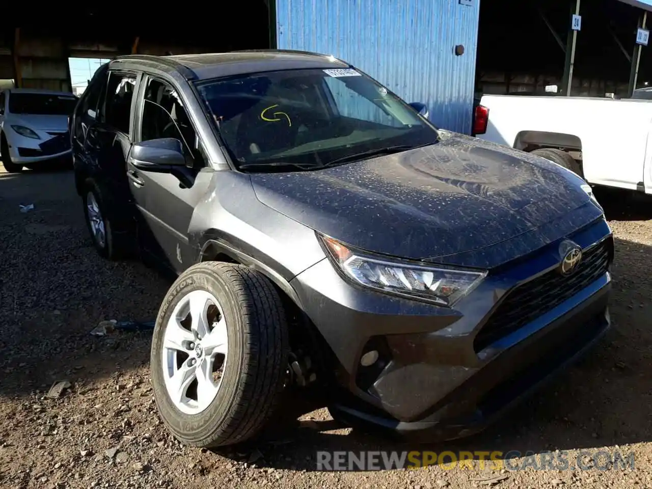 1 Photograph of a damaged car 2T3W1RFV4MC109613 TOYOTA RAV4 2021