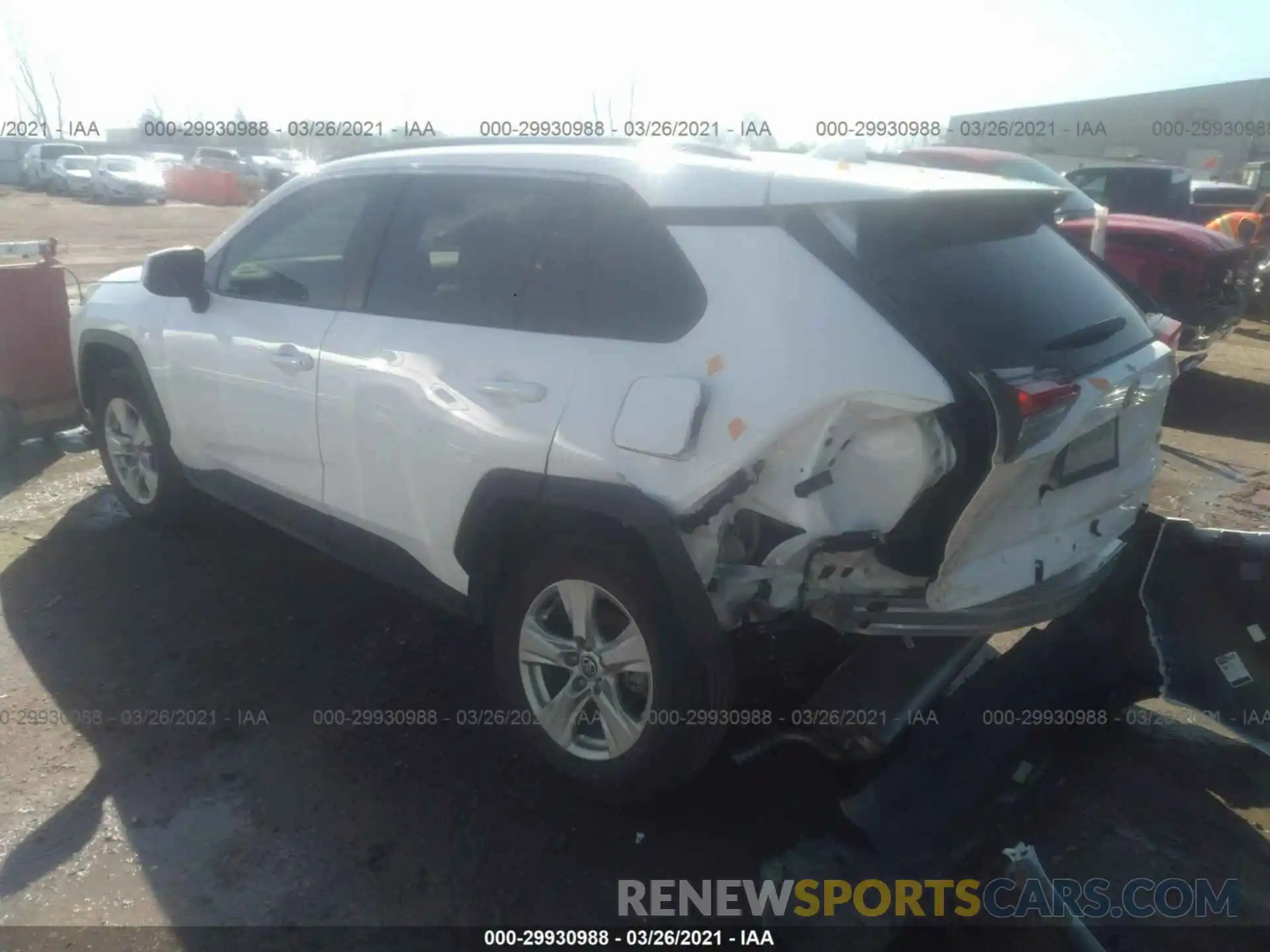 3 Photograph of a damaged car 2T3W1RFV4MC114245 TOYOTA RAV4 2021