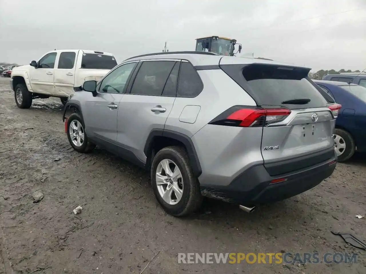 3 Фотография поврежденного автомобиля 2T3W1RFV4MC131420 TOYOTA RAV4 2021