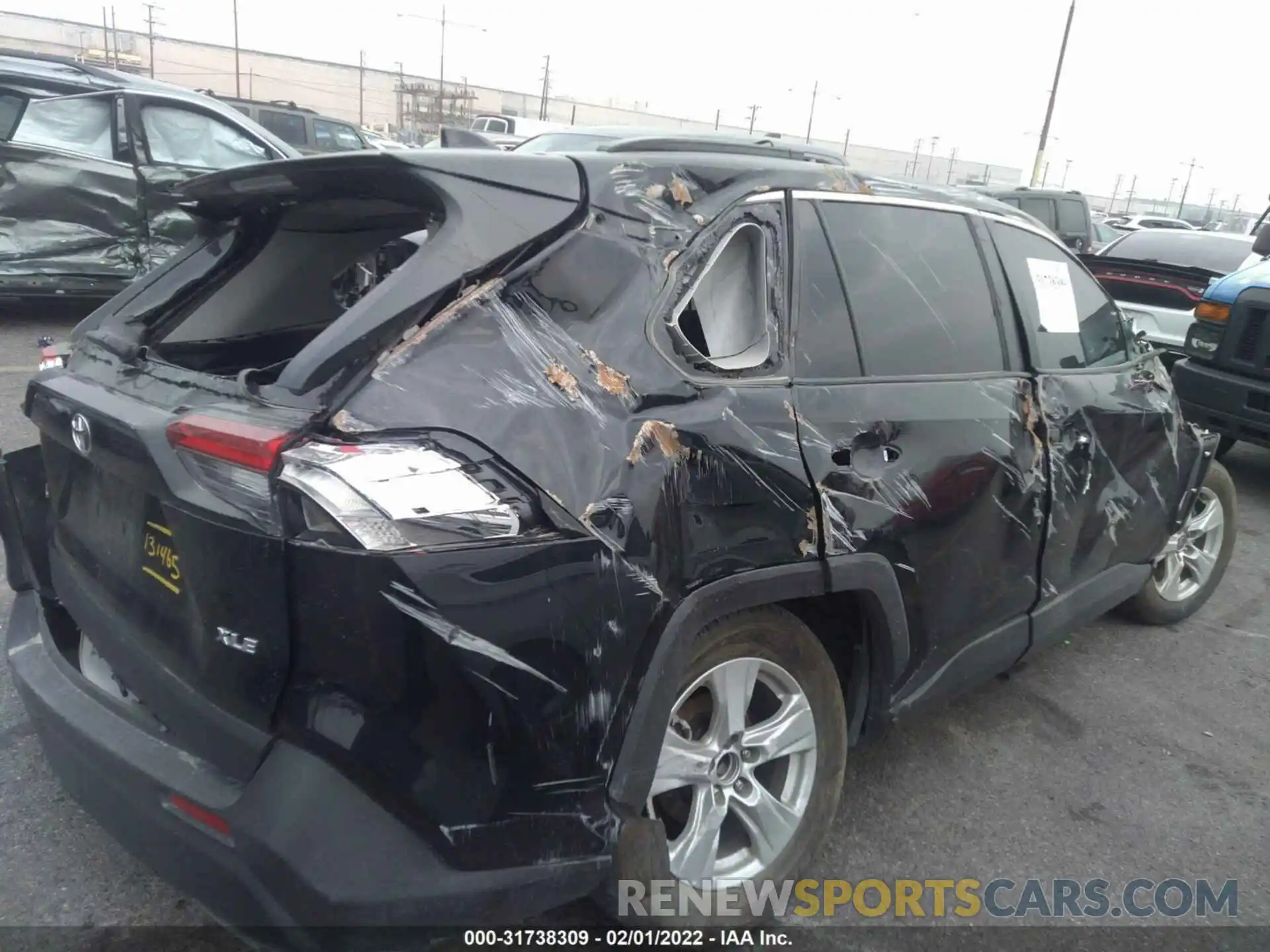 4 Photograph of a damaged car 2T3W1RFV4MC131465 TOYOTA RAV4 2021