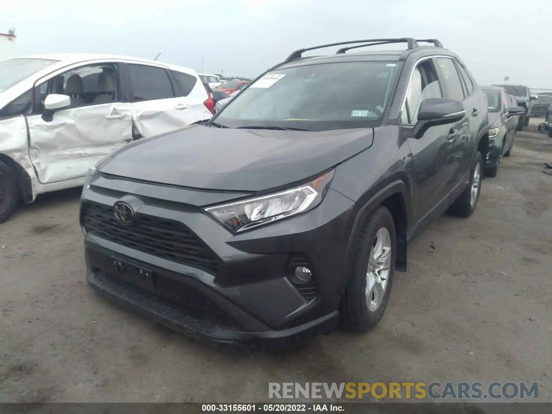 2 Фотография поврежденного автомобиля 2T3W1RFV4MC133703 TOYOTA RAV4 2021