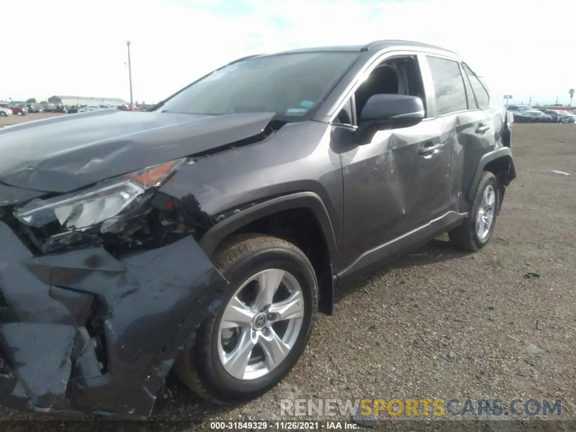 6 Photograph of a damaged car 2T3W1RFV4MC133717 TOYOTA RAV4 2021