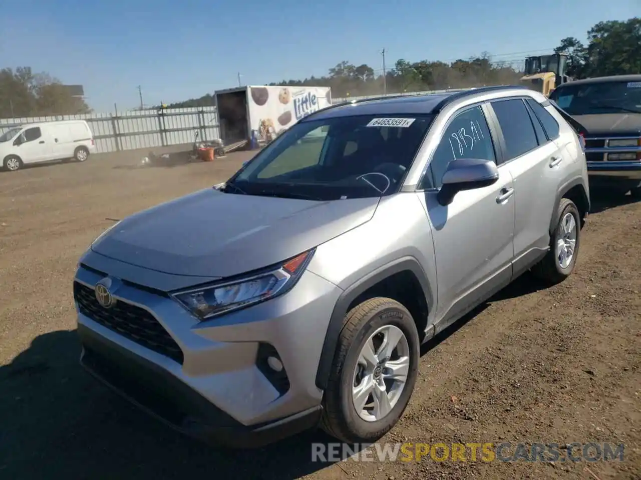 2 Photograph of a damaged car 2T3W1RFV4MC135046 TOYOTA RAV4 2021