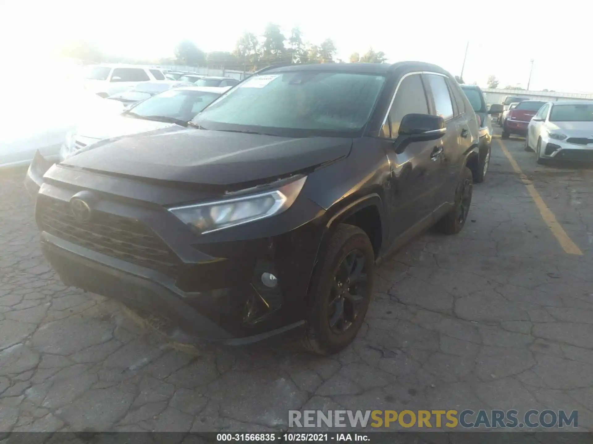 2 Фотография поврежденного автомобиля 2T3W1RFV4MC140425 TOYOTA RAV4 2021