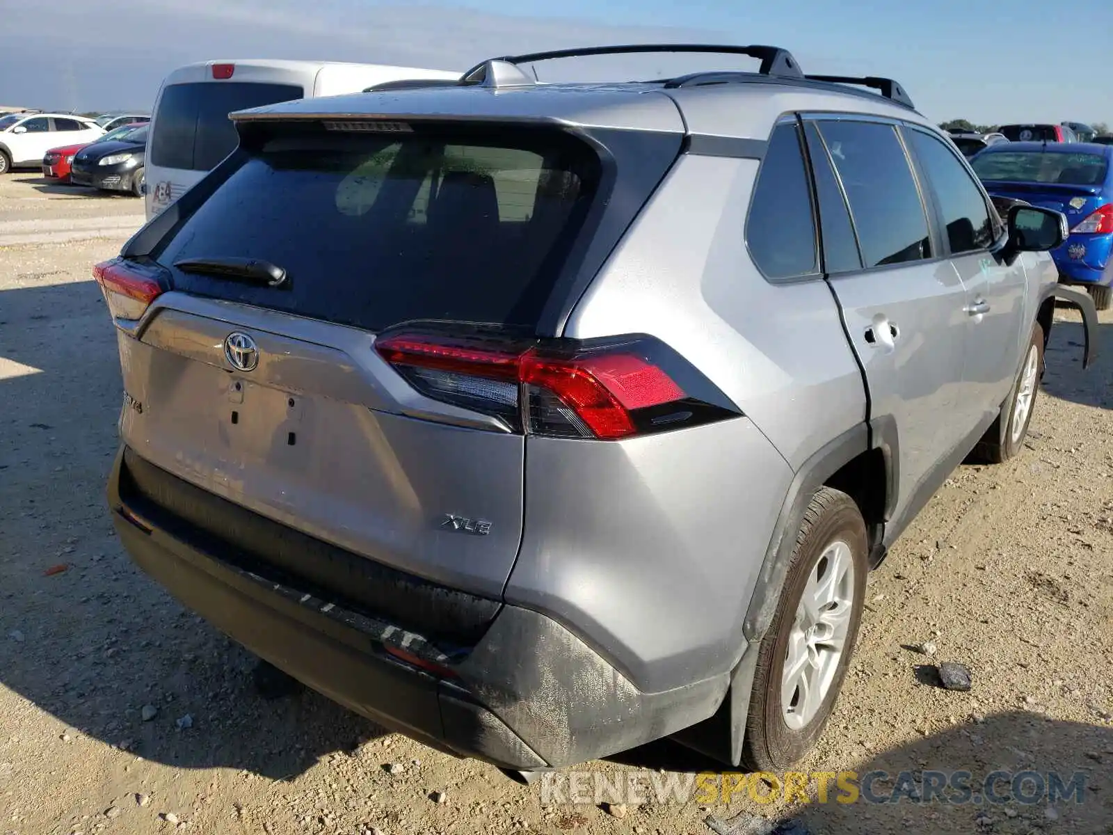 4 Photograph of a damaged car 2T3W1RFV4MC143454 TOYOTA RAV4 2021