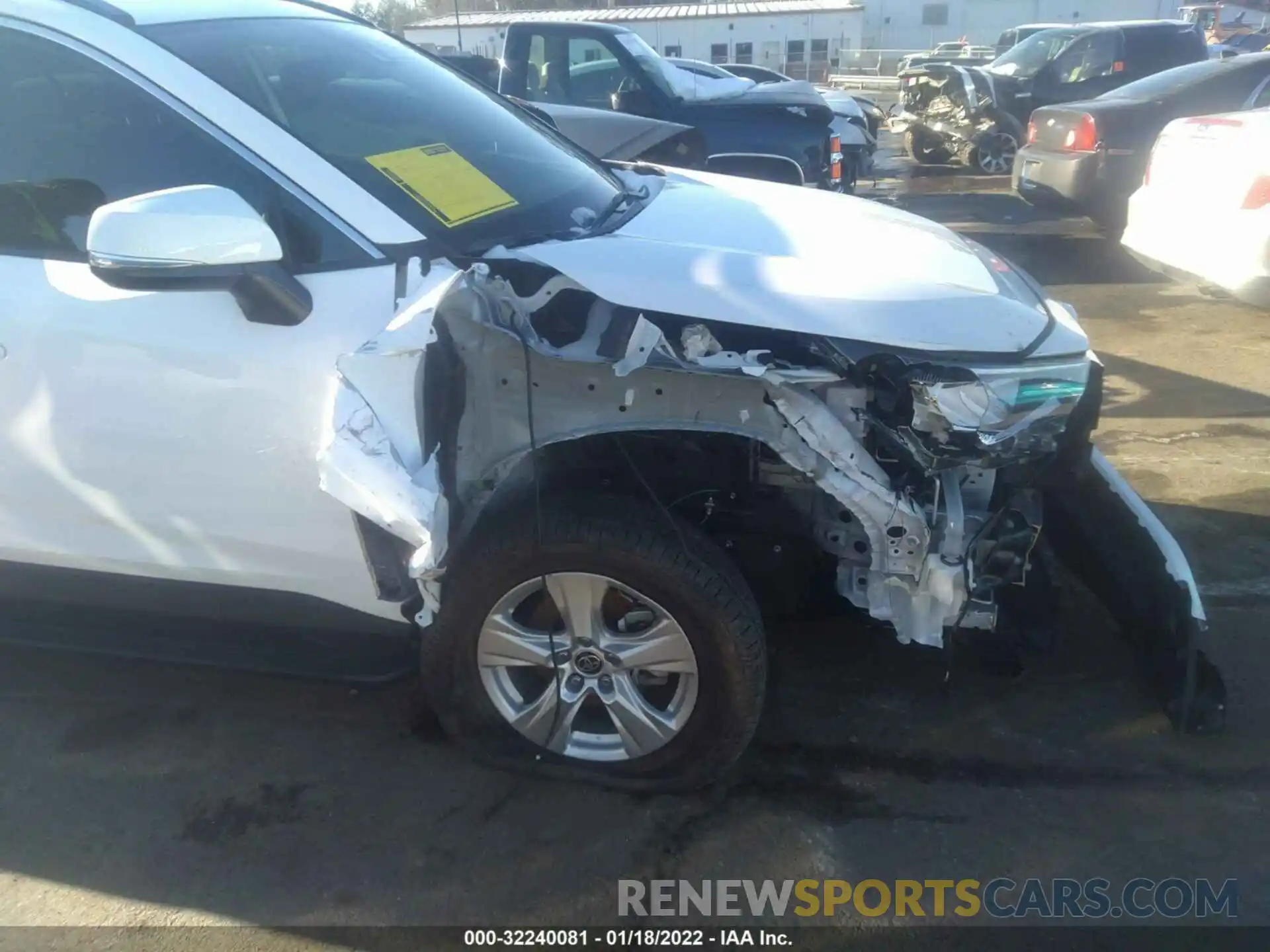 6 Photograph of a damaged car 2T3W1RFV4MC151022 TOYOTA RAV4 2021