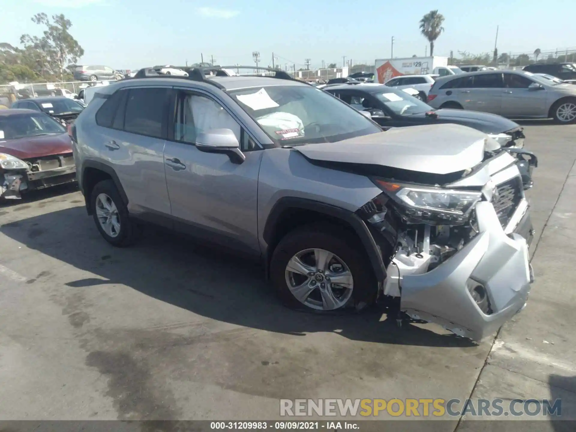 1 Photograph of a damaged car 2T3W1RFV4MC151845 TOYOTA RAV4 2021