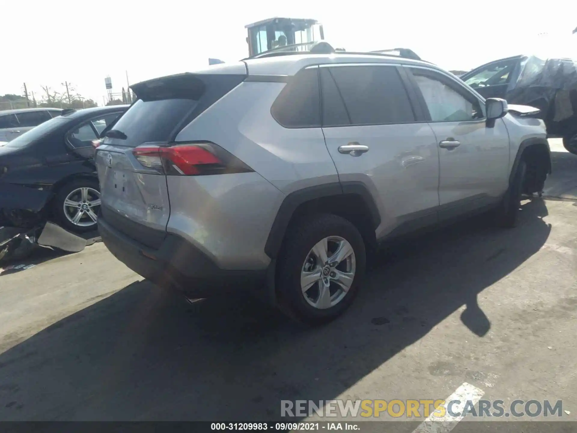 4 Photograph of a damaged car 2T3W1RFV4MC151845 TOYOTA RAV4 2021