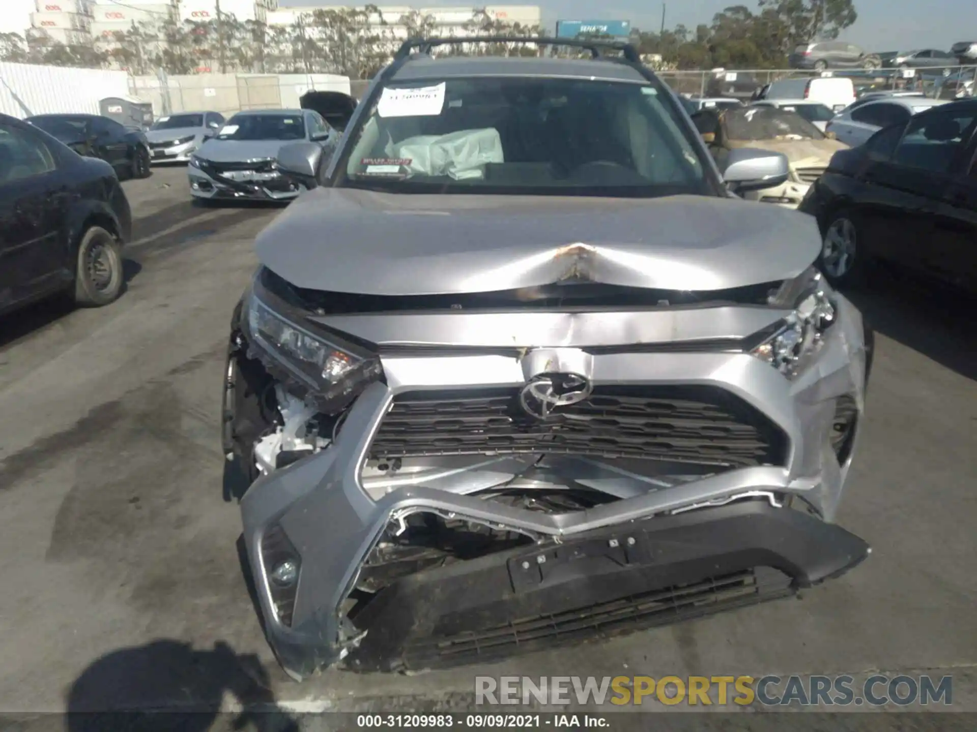 6 Photograph of a damaged car 2T3W1RFV4MC151845 TOYOTA RAV4 2021