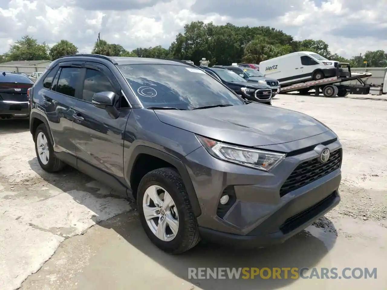 1 Фотография поврежденного автомобиля 2T3W1RFV4MC158312 TOYOTA RAV4 2021