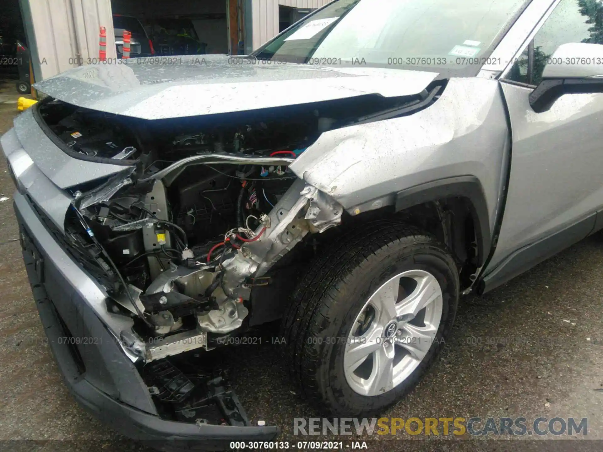 6 Фотография поврежденного автомобиля 2T3W1RFV4MW112185 TOYOTA RAV4 2021