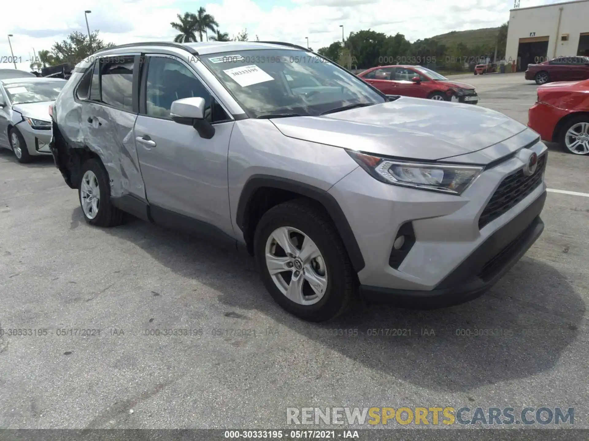 1 Photograph of a damaged car 2T3W1RFV4MW112641 TOYOTA RAV4 2021