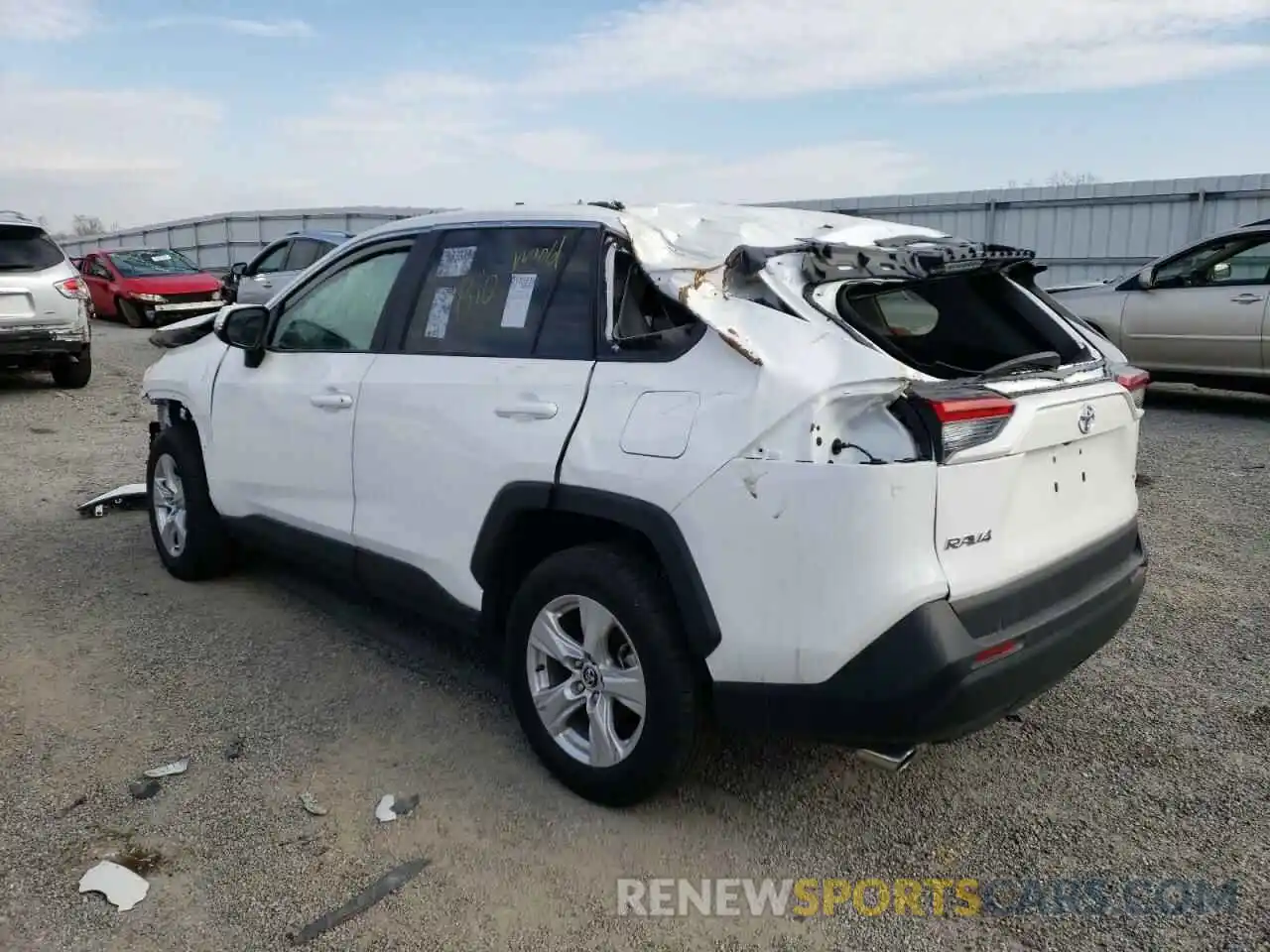 3 Photograph of a damaged car 2T3W1RFV4MW118794 TOYOTA RAV4 2021