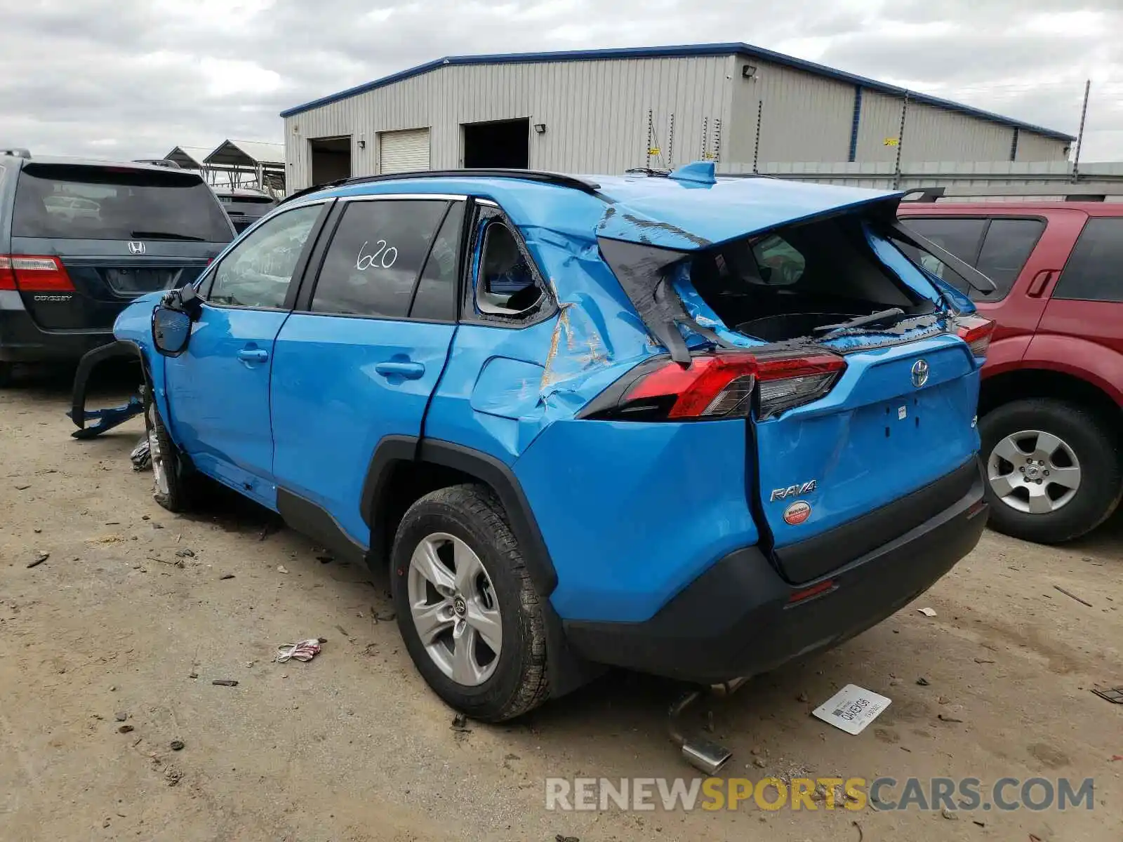 3 Photograph of a damaged car 2T3W1RFV4MW121145 TOYOTA RAV4 2021